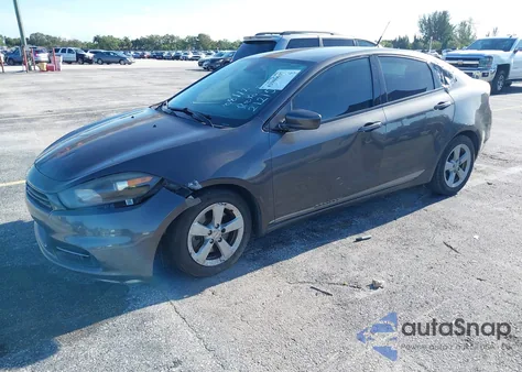 2015 Dodge Dart Sxt из США, поврежденный, VIN 1C3CDFBB1FD212155